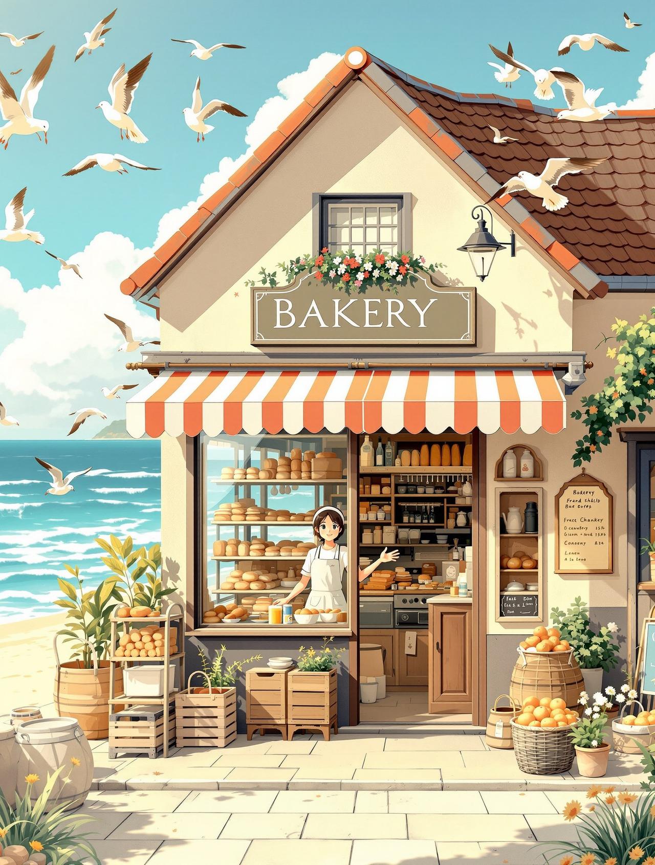 番茄短剧网页版 - 海边的面包店